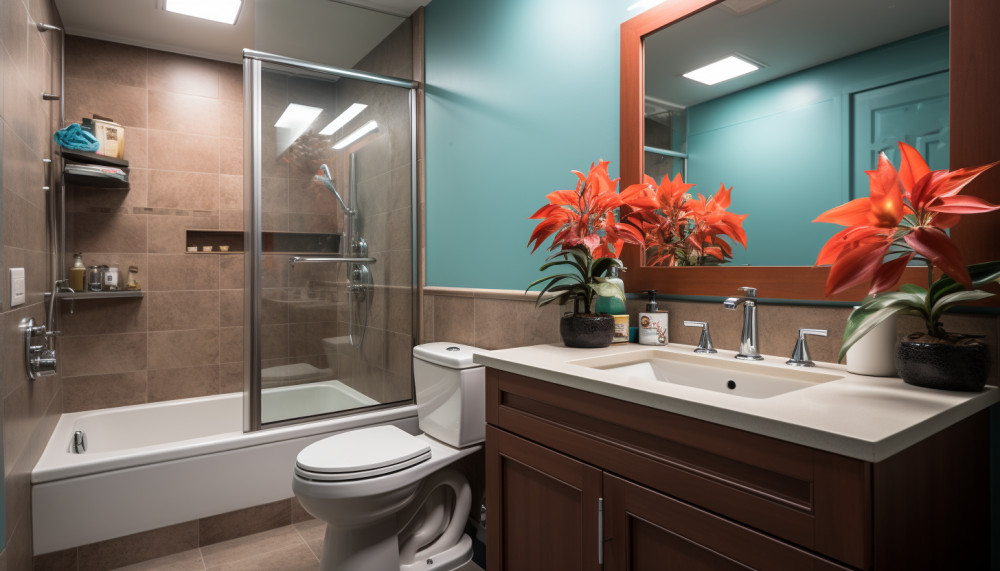 Maximiser l'espace dans une petite salle de bain