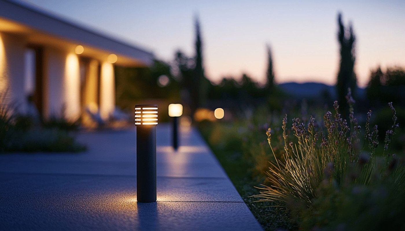Éclairage LED pour jardin tendances, économies et installation