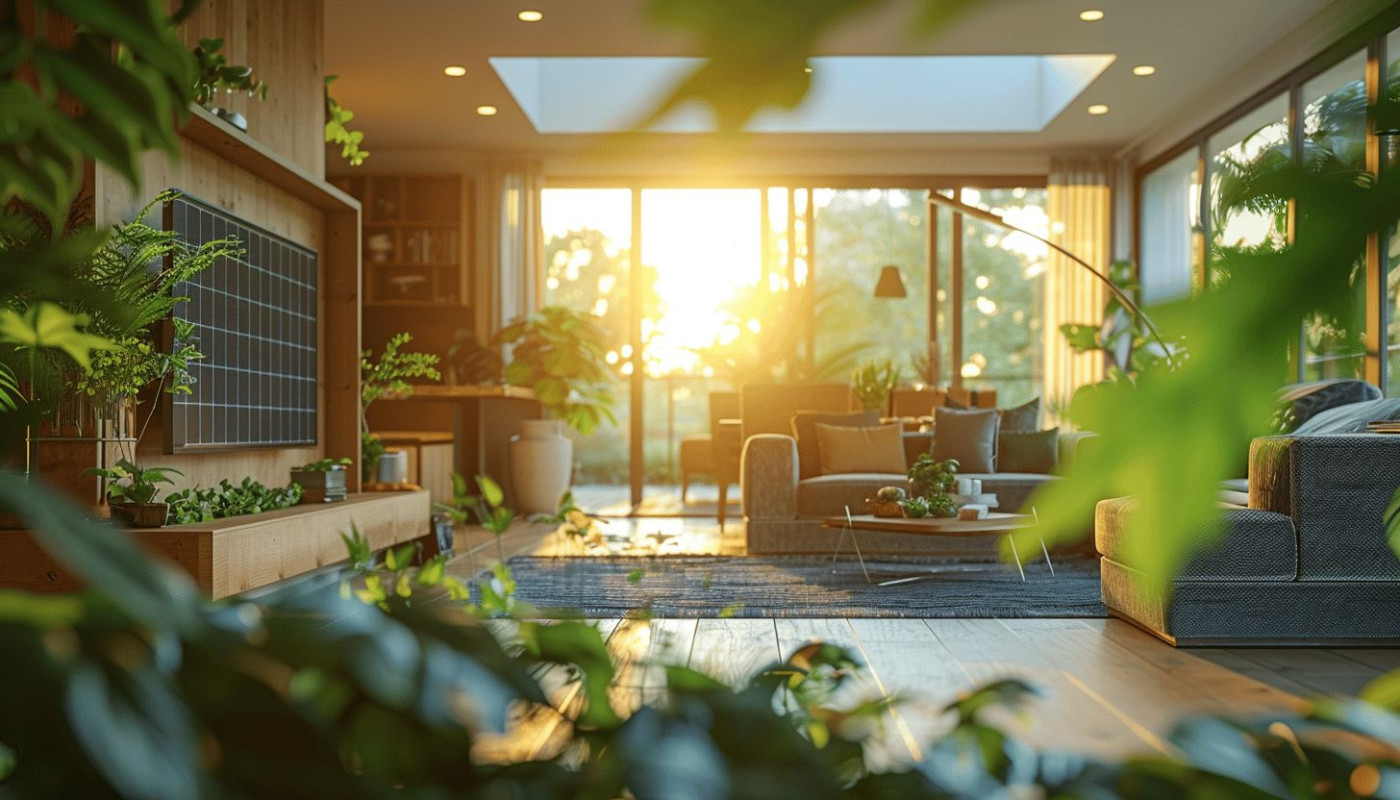 Intégration des technologies durables dans l'habitat moderne