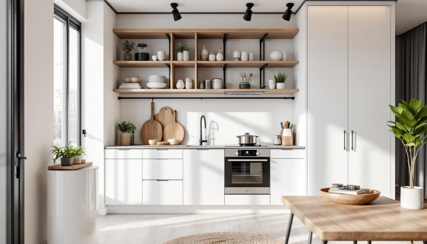 Maximiser l'espace et le style dans les petites cuisines